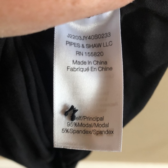 NWT Veronica Beard Jeans Slim Fit “Leyla”Top in Black, Size Medium. Retail $198. - Picture 13 of 15